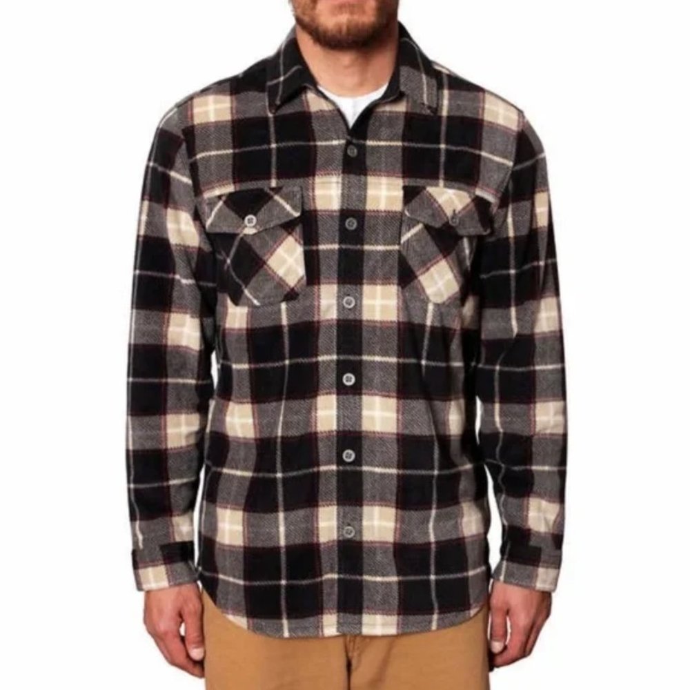 Freedom Foundry Men's Plaid Fleece Shirt